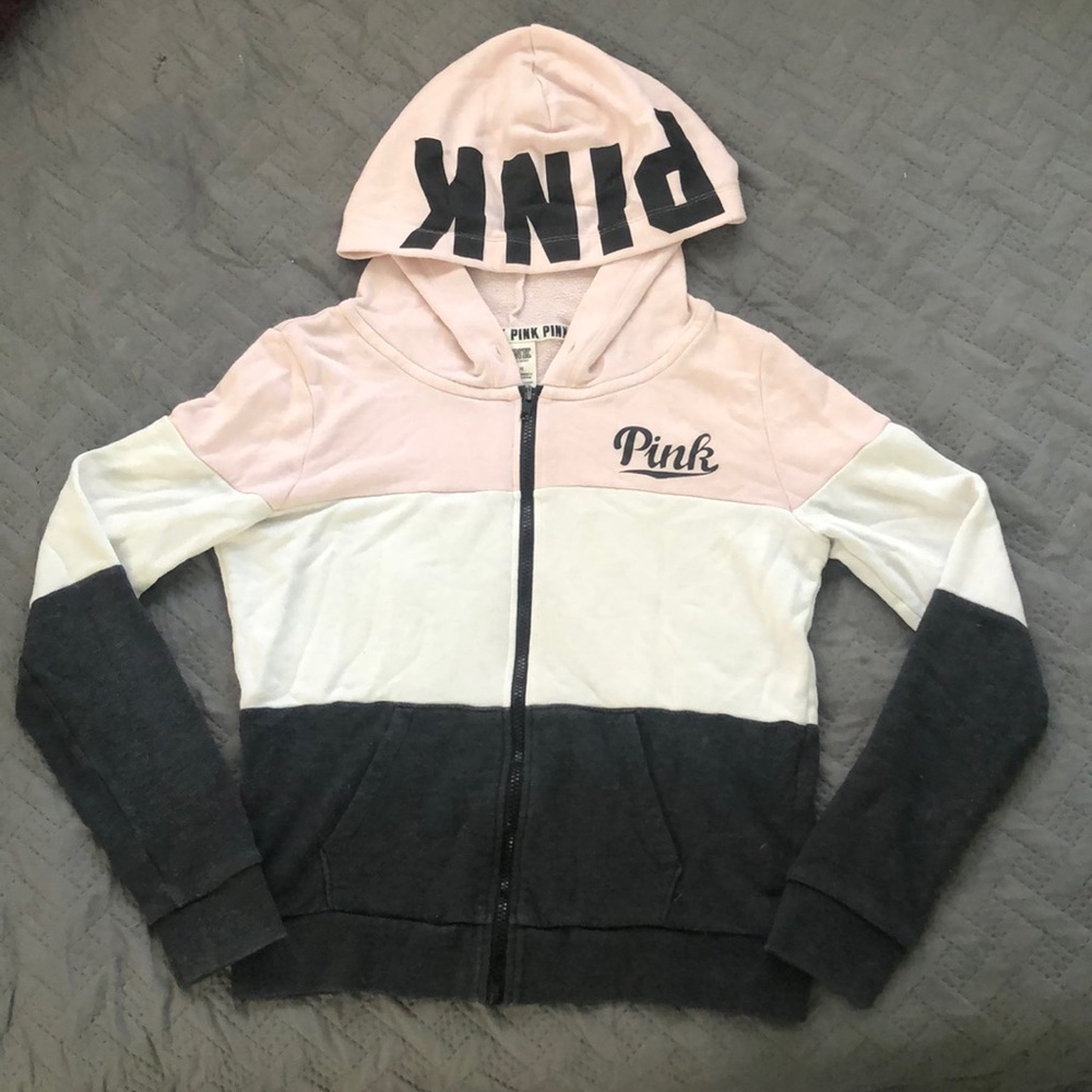 PINK Zip Up Hoodie